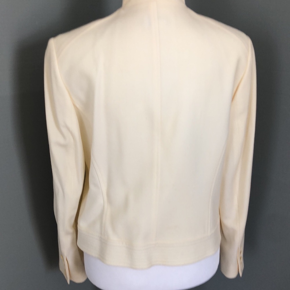 Talbots Ivory Wool Jacket - Picture 5 of 10